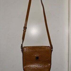 Dooney & Bourke Tan Leather Crossbody Bag